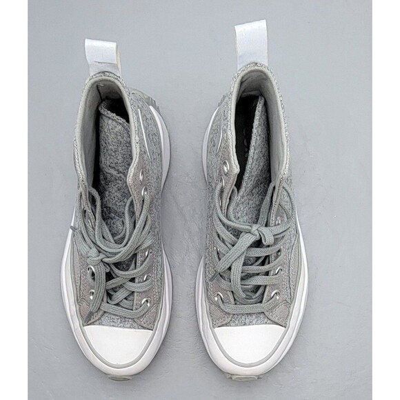 Converse Run Star Hike High Black Ice Ash Stone Women’s 5.5 / Men’s 4 - Picture 3 of 16